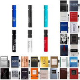 tradeberry men's cologne sampler set six-pack bottles offering testing variety for choosing your signature scent.