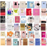 Tradeberry sampler set image shows 12 fragrance vials, ideal for travel scent exploration.