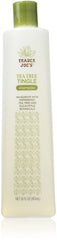 Trader Joe's Tea Tree Tingle Shampoo bottle showcasing minty scalp refresh