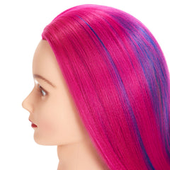 Training Head closeup shows high-temperature synthetic fiber detail for practice.