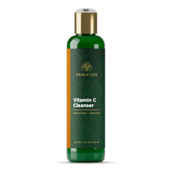Tree of Life Beauty Vitamin C cleanser bottle for brightening and gentle cleansing.
