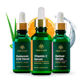 Tree of Life Beauty Vitamin C serum bottle highlights brightening for even skin tone