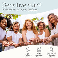 Foaming lather from Tree to Tub cleanser provides gentle cleansing without drying
