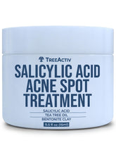 TreeActiv Invisible Acne Spot Cream bottle ready for quick, clear-drying spot treatment.