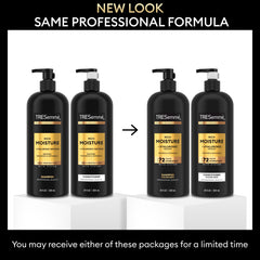TRESemmé conditioner creamy texture demonstrating smooth detangling benefit