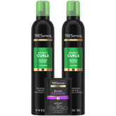 TRESemmé Defining Hair Mousse packaging view for curl definition.