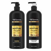 TRESemmé front packaging of Rich Moisture set showing value and hydration benefit