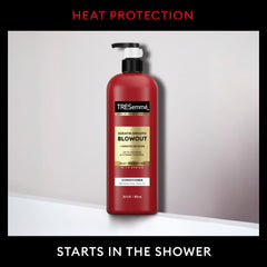 TRESemmé Keratin Smooth Conditioner pump-dispense bottle enables easy, mess-free application.