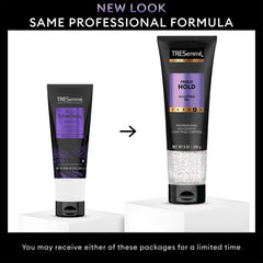 TRESemmé Mega Control 4-pack box ready for quick, reliable styling on busy mornings.