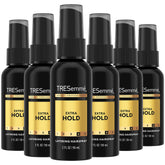 TRESemmé Travel Hairspray 6-pack bottles offer on-the-go hold for defined style.