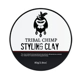 Tribal Chimp hair styling clay texture close-up for natural matte hold