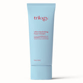 Trilogy Ultra Hydrating Face Cream bottle close-up showing intense moisture for dry skin
