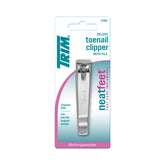 Trim Neat Feet deluxe toenail clipper straight edge close-up for precise cuts