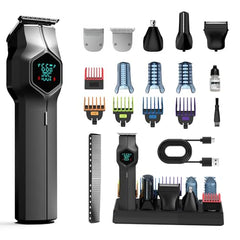 TRIMX beard trimmer with magnetic heads enables quick, precise beard detailing.