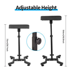 Tripartite Tattoo Armrest Stand easy-assembly for quick setup in busy studios