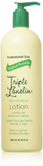 Triple Lanolin Original Formula Hand and Body Lotion bottle offering all day moisture and quick relief.
