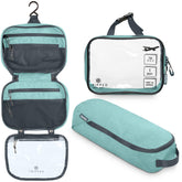 TRIPPED Toiletry Bag Hanging shows easy-access organization for on-the-go trips