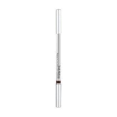 Trish McEvoy Intense Gel Eye Liner Deep Aubergine waterproof swatch communicates long-wear in heat or humidity.
