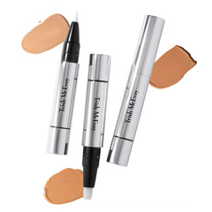 Trish McEvoy Shadow Eraser on skin delivers light-reflecting brighten for hollows.