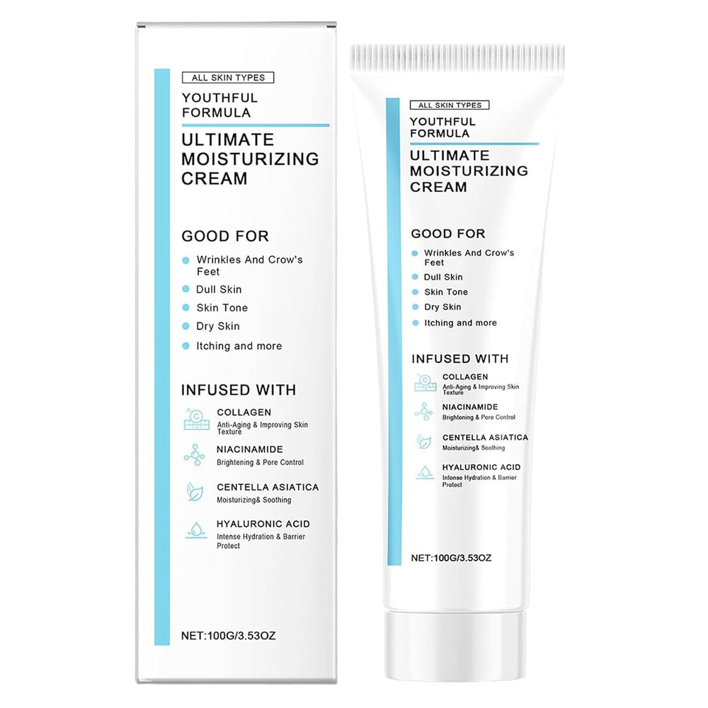 tropame Glowage Repair Moisturizer packaging shows travel-friendly 100ml tube for on-the-go hydration
