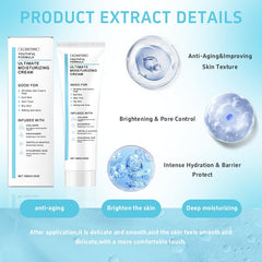 tropame Glowage Repair Moisturizer close-up texture demonstrates a quickly absorbing formula