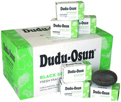 Tropical Naturals Dudu Osun Original soap packaging showing authentic African black soap for gentle cleansing.