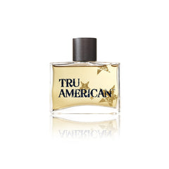 Tru Fragrance Beauty American Men's Cologne cap closeup highlighting masculine finish.