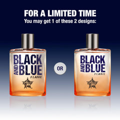 Tru Fragrance Beauty PBR Black Blue Flame packaging highlights premium design for gifting or self-reward.