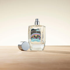 Close-up of cedarwood notes visually evokes warm, outdoor-scented memories.