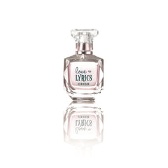 Tru Fragrance Beauty Love & Lyrics Crush swatch shows fruity floral notes.