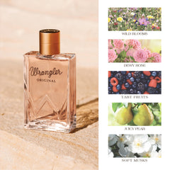 Tru Fragrance Beauty Wrangler Original logo-cap close-up highlights premium packaging.