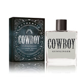 Tru Western Cowboy Gunslinger bottle closeup for all-day use