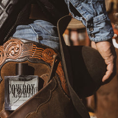 Tru Western leather tobacco drydown evokes rugged warmth