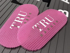 TRU BARBER Hair Grippers during cutting and makeup application.