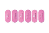 TRU BARBER Hair Grippers pink pack provide secure hold during styling.