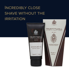 Truefitt & Hill hydration-rich foam delivers skin-friendly shave.