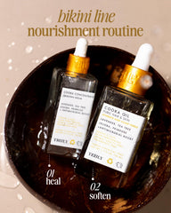 Truly Cooka Concentrate ingredients with jojoba, lavender, tea tree oil offering gentle care
