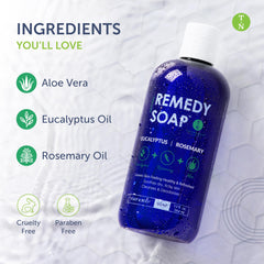 Truremedy Naturals eucalyptus-rosemary-body-wash-ingredients-jojoba: jojoba-based moisturization for skin