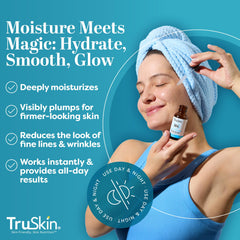 TruSkin ingredients highlight gotu kola for hydration and elasticity support.