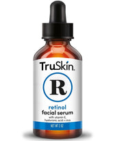 TruSkin Retinol Serum bottle front for daily anti-aging care