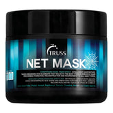 TRUSS Net Deep Conditioning Hair Mask bottle closeup highlighting rich hydration for dry hair.