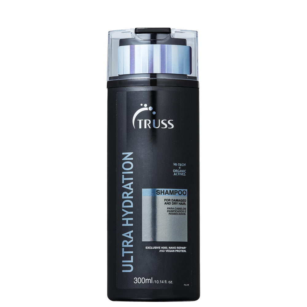 TRUSS Ultra Hydration Shampoo bottle with moisture focus for dry hair