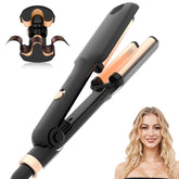 Trylater mini crimper heats up in 30 seconds for fast styling.