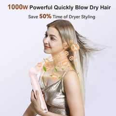 Trylater ceramic-coated barrels distribute heat for silky curls and shine.