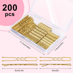 TsMADDTs 2.4-inch wavy-grip hair pins close-up for secure all-day hold.
