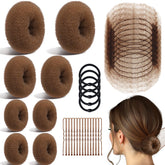 TsMADDTs hair bun donut in large size enables salon-style updos.