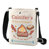 TSOTMO Calcifer's CR crossbody bag front view showing everyday carry