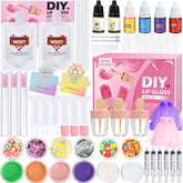 TSVATE lip gloss kit packaging and components for creative styling.