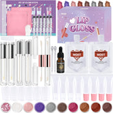 TSVATE lip gloss making kit packaging presents an all-in-one setup for creative lip color.