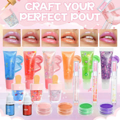 TSVATE liquid pigment bottles show versatile gloss shades.